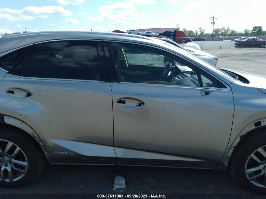 2015 LEXUS NX 300H JTJBJRBZ5F2017649