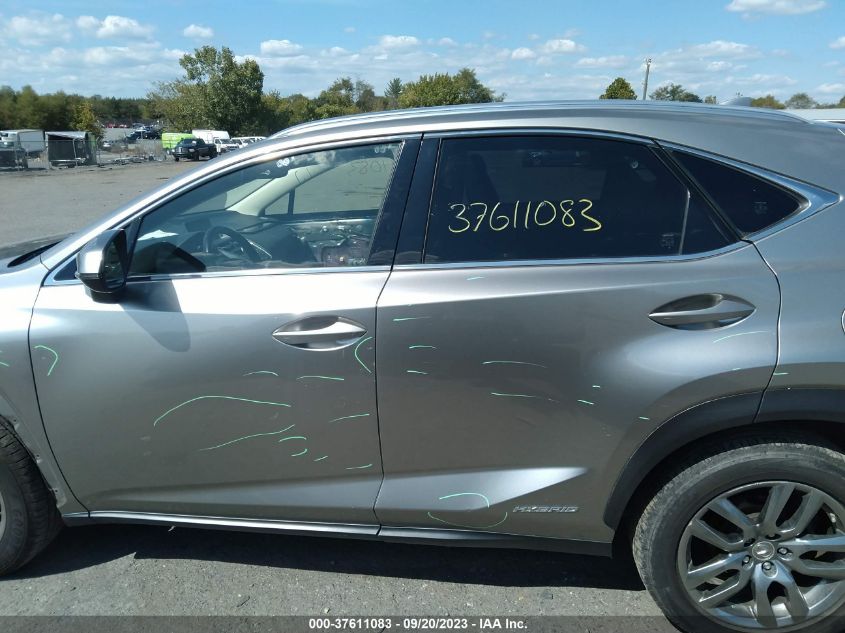 2015 LEXUS NX 300H JTJBJRBZ5F2017649