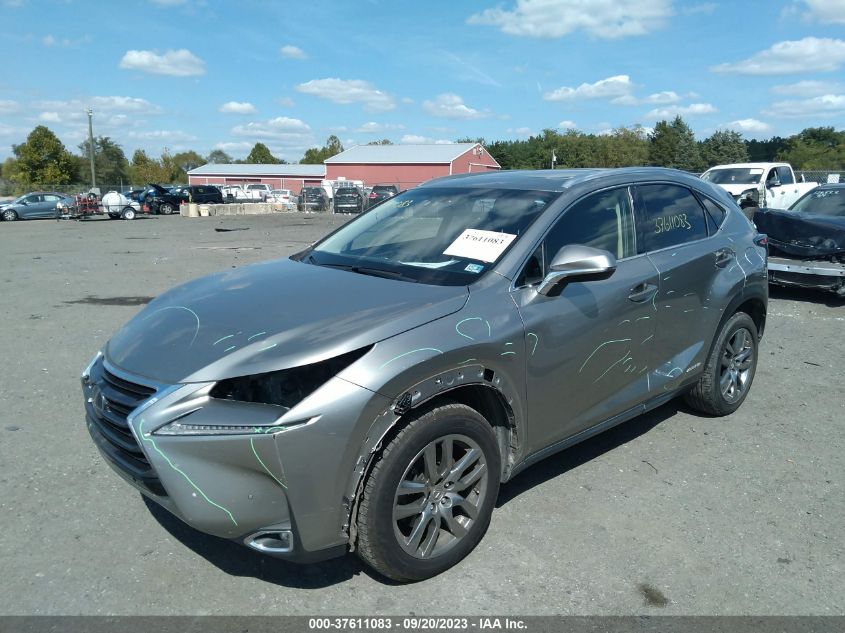 2015 LEXUS NX 300H JTJBJRBZ5F2017649