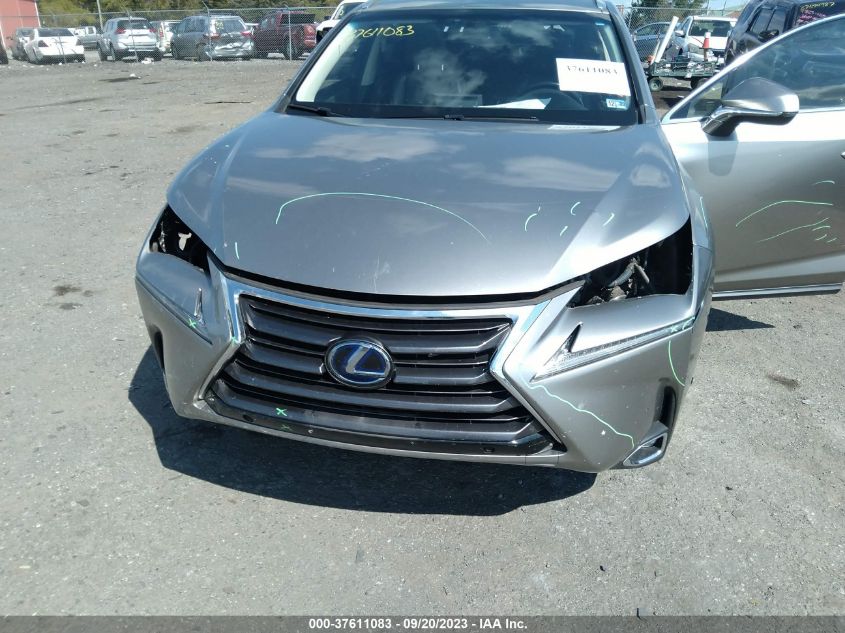 2015 LEXUS NX 300H JTJBJRBZ5F2017649
