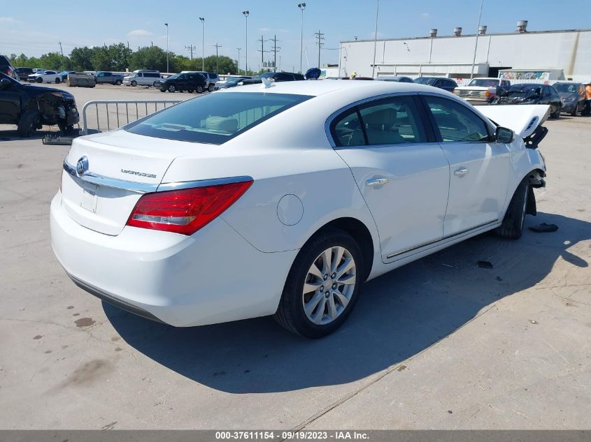 2014 BUICK LACROSSE BASE - 1G4GA5GR6EF182381