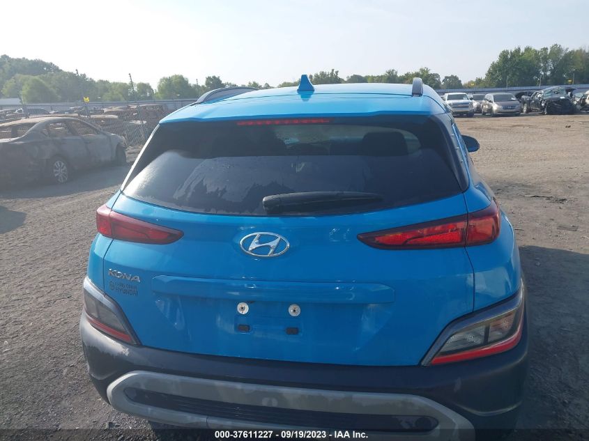 2022 HYUNDAI KONA SEL - KM8K62AB3NU759630