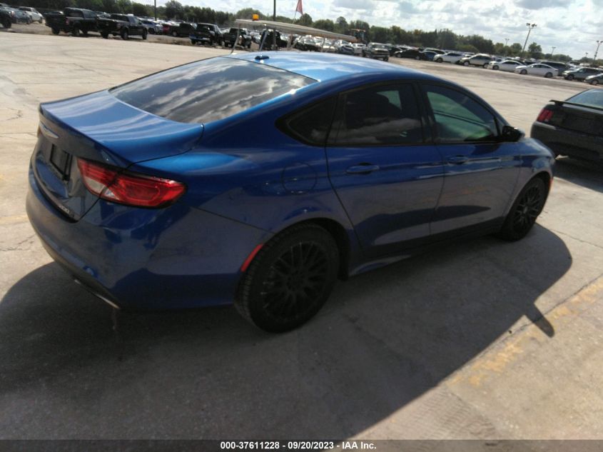 2015 CHRYSLER 200 S - 1C3CCCBB1FN533981