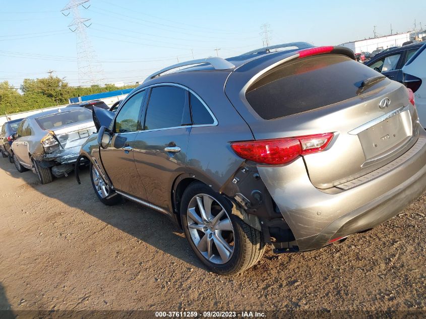 JN8CS1MW0FM483412 2015 INFINITI QX70  photo 3