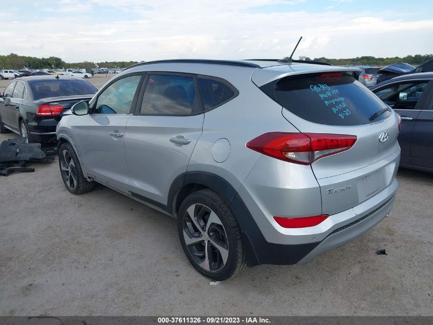 2017 HYUNDAI TUCSON LIMITED/SPORT AND ECO/SE - KM8J33A20HU560324