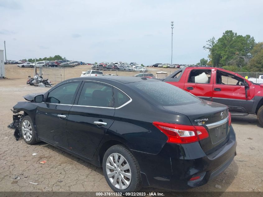 2016 NISSAN SENTRA SR/SL/S/SV/FE+ S - 3N1AB7AP0GL648540