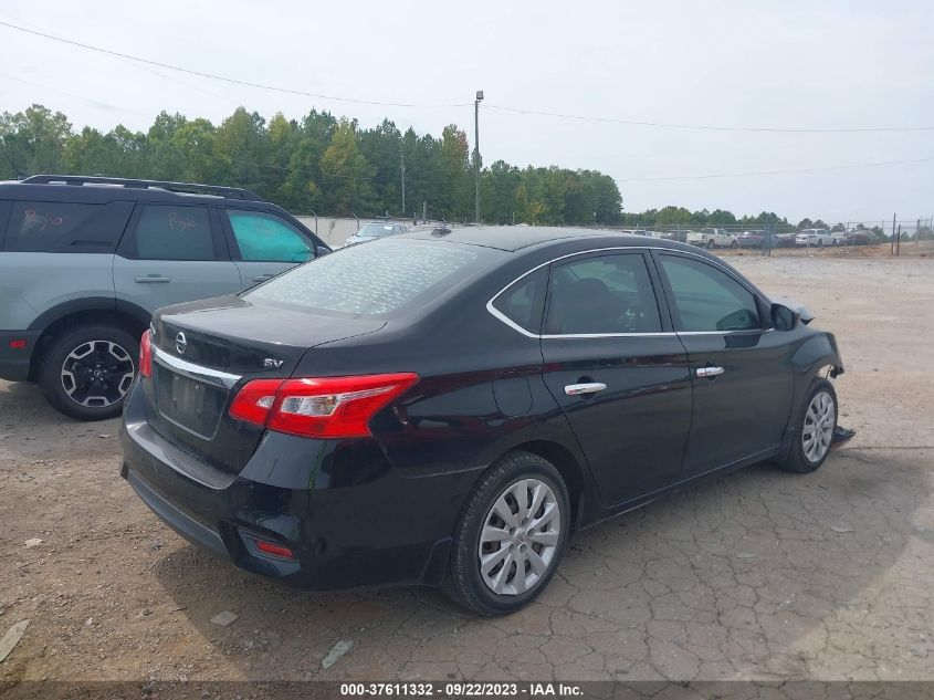 2016 NISSAN SENTRA SR/SL/S/SV/FE+ S - 3N1AB7AP0GL648540