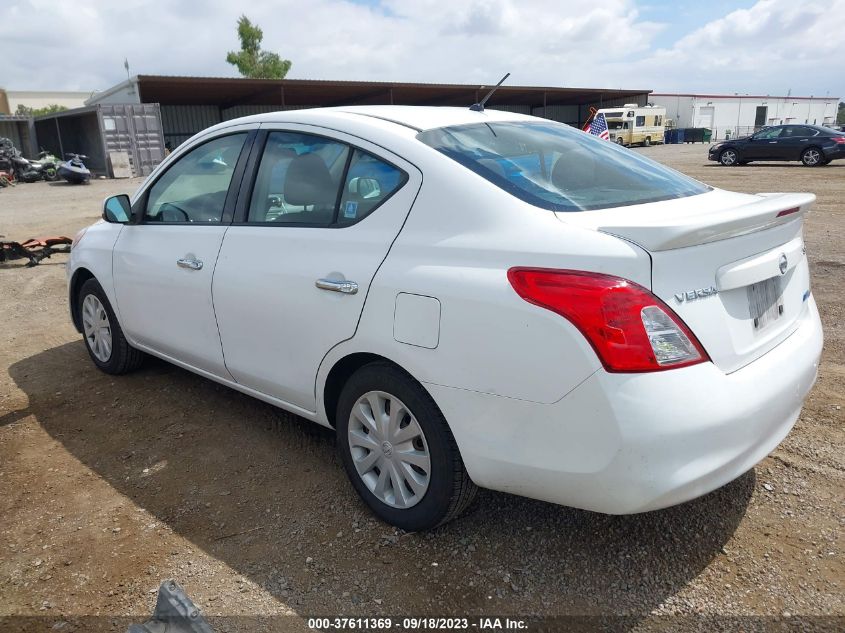 2014 NISSAN VERSA SV - 3N1CN7AP0EL806663