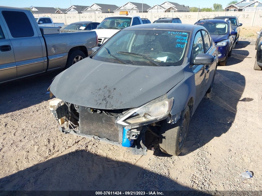 VIN 3N1AB7AP0HL650693 2017 NISSAN SENTRA SV