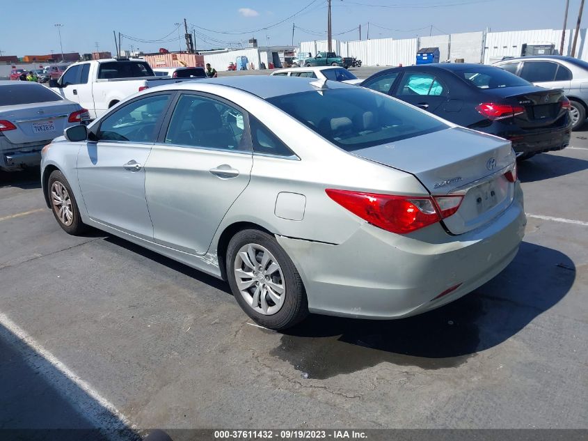 2013 HYUNDAI SONATA GLS PZEV - 5NPEB4AC0DH609453