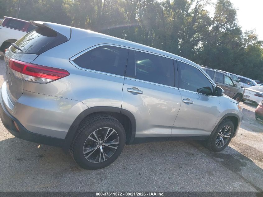 2019 TOYOTA HIGHLANDER LE - 5TDBZRFH4KS960213