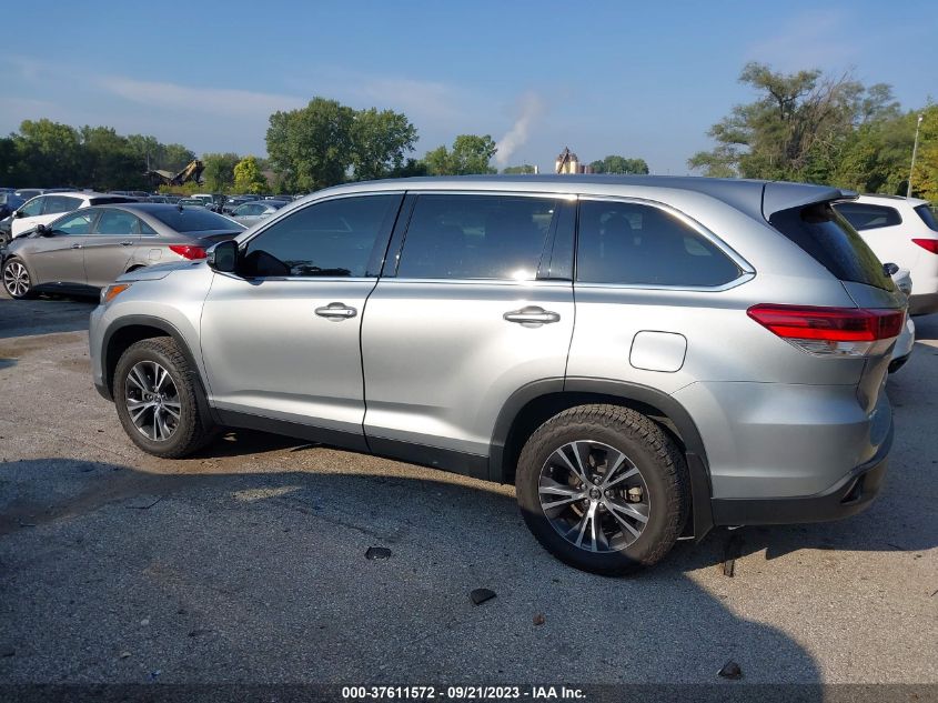 2019 TOYOTA HIGHLANDER LE - 5TDBZRFH4KS960213