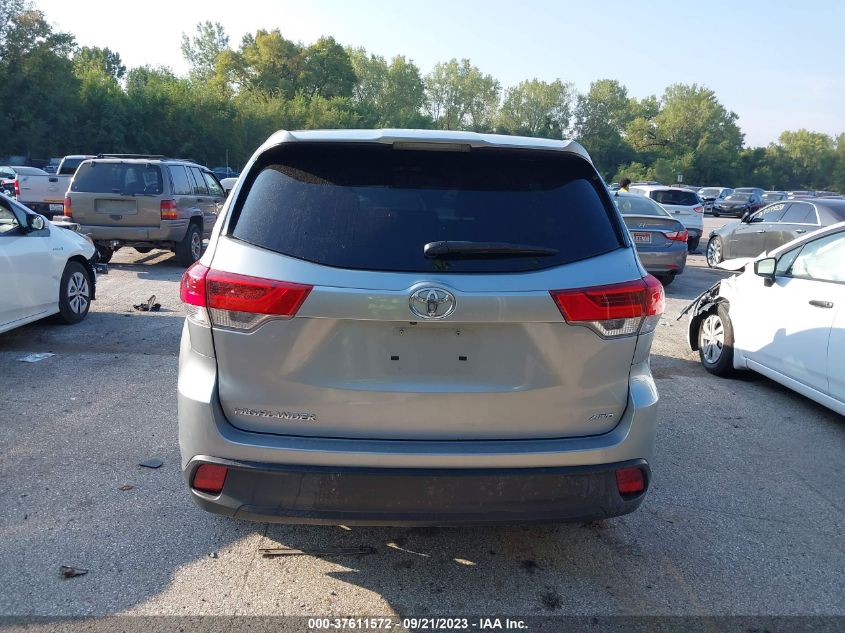 2019 TOYOTA HIGHLANDER LE - 5TDBZRFH4KS960213