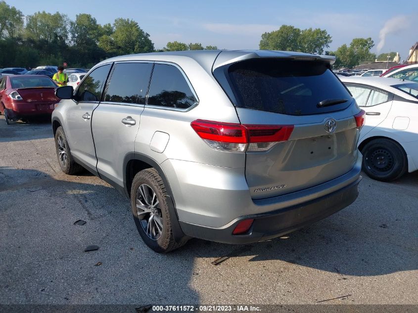 2019 TOYOTA HIGHLANDER LE - 5TDBZRFH4KS960213