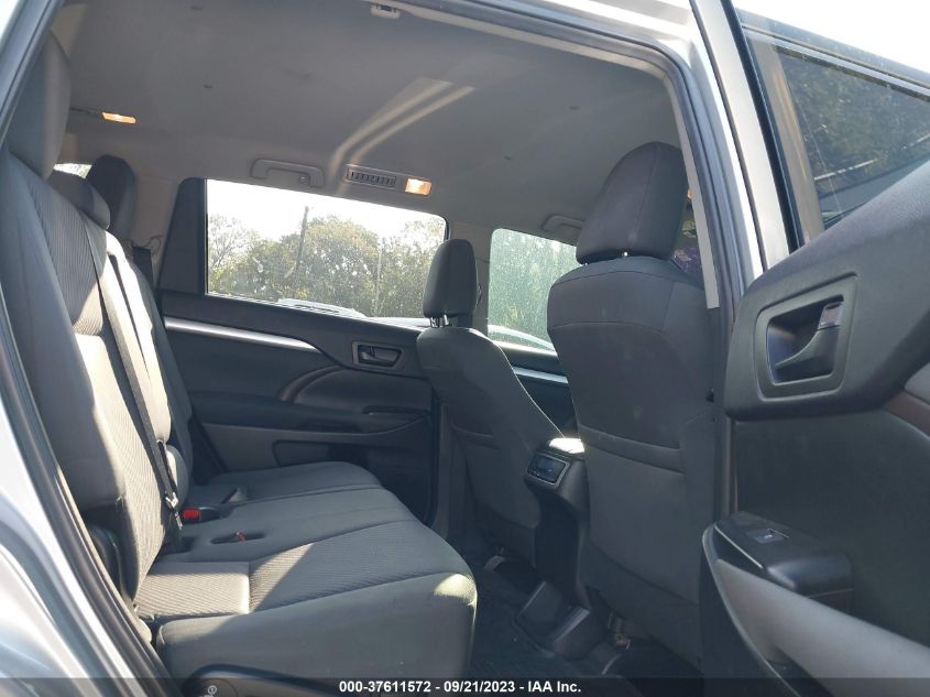2019 TOYOTA HIGHLANDER LE - 5TDBZRFH4KS960213