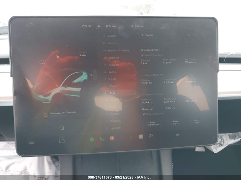 2023 TESLA MODEL 3 - 5YJ3E1EA9PF517430