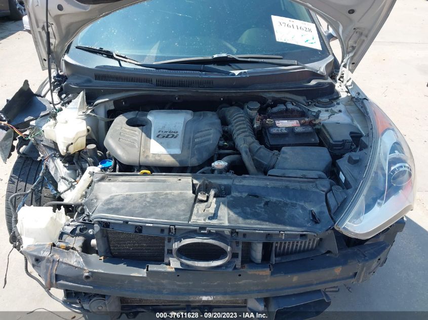 2013 HYUNDAI VELOSTER TURBO W/BLACK INT - KMHTC6AE0DU130873