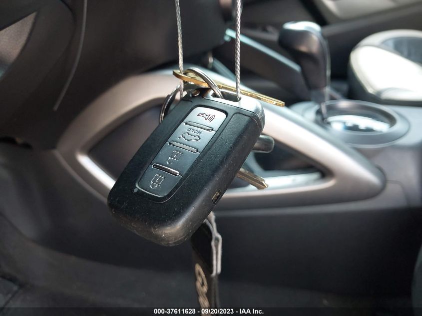 2013 HYUNDAI VELOSTER TURBO W/BLACK INT - KMHTC6AE0DU130873