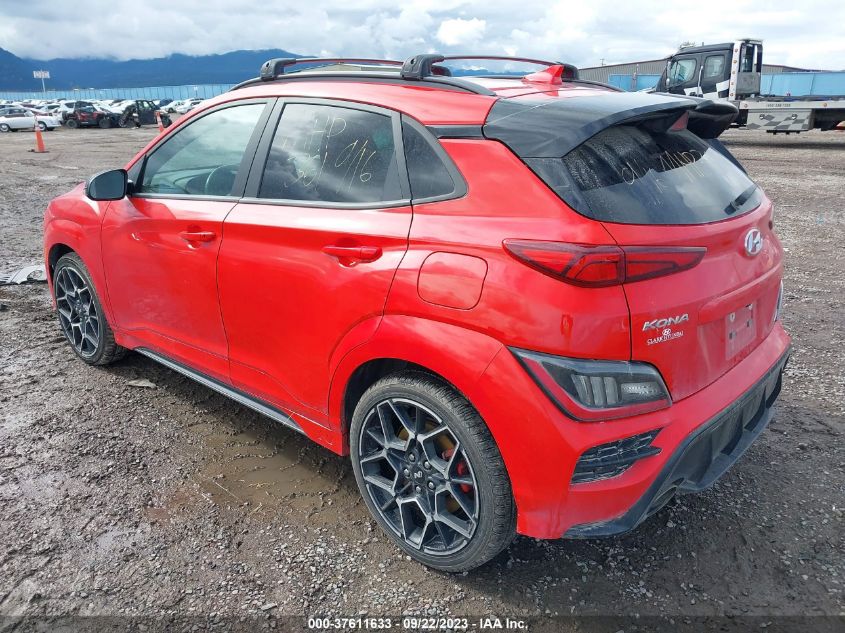 2022 HYUNDAI KONA N KM8KH3AC5NU001989