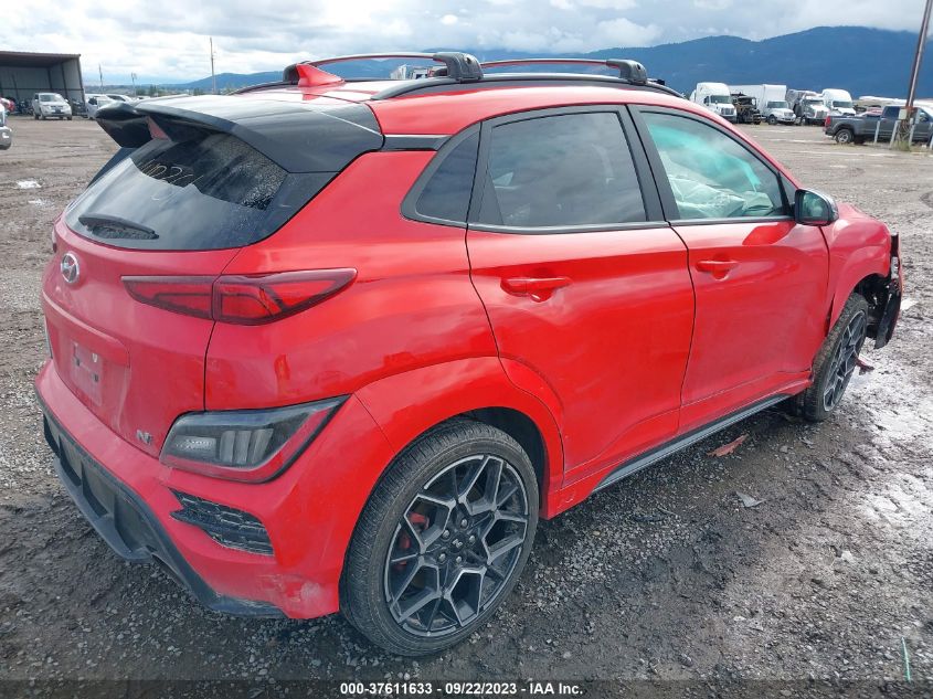 2022 HYUNDAI KONA N KM8KH3AC5NU001989