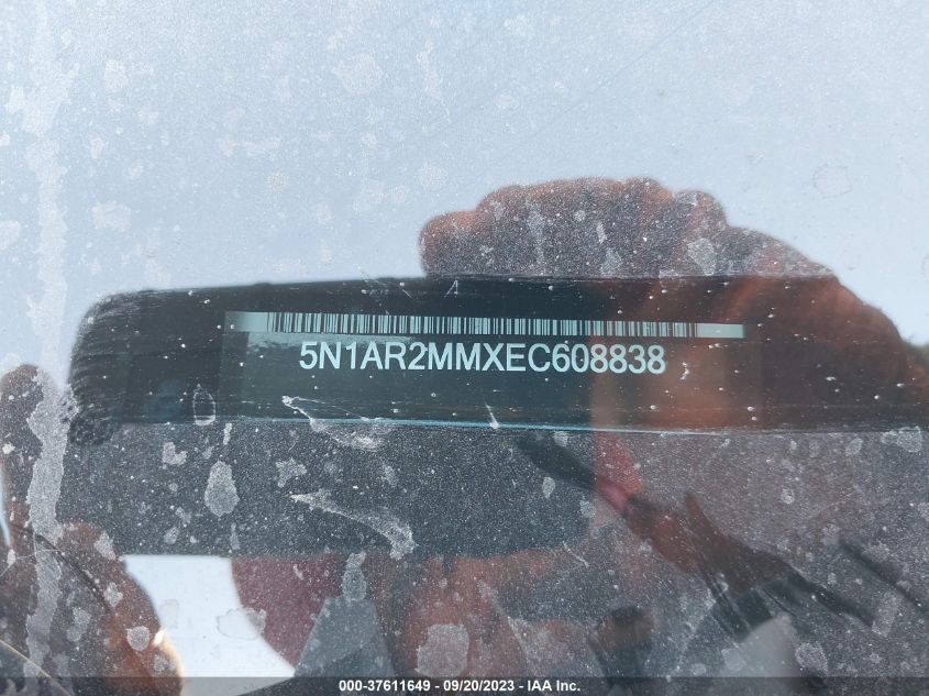 2014 NISSAN PATHFINDER SL - 5N1AR2MMXEC608838