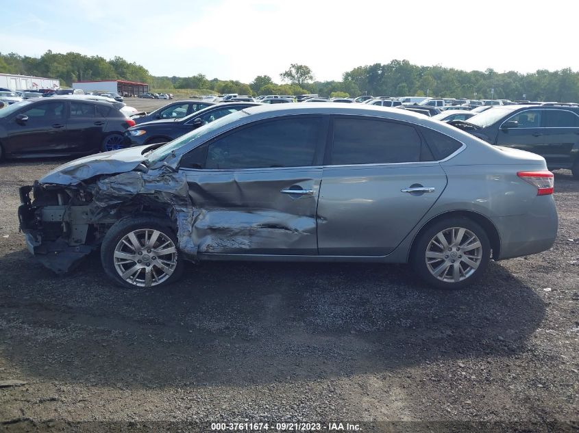 2013 NISSAN SENTRA SL - 3N1AB7AP5DL710185