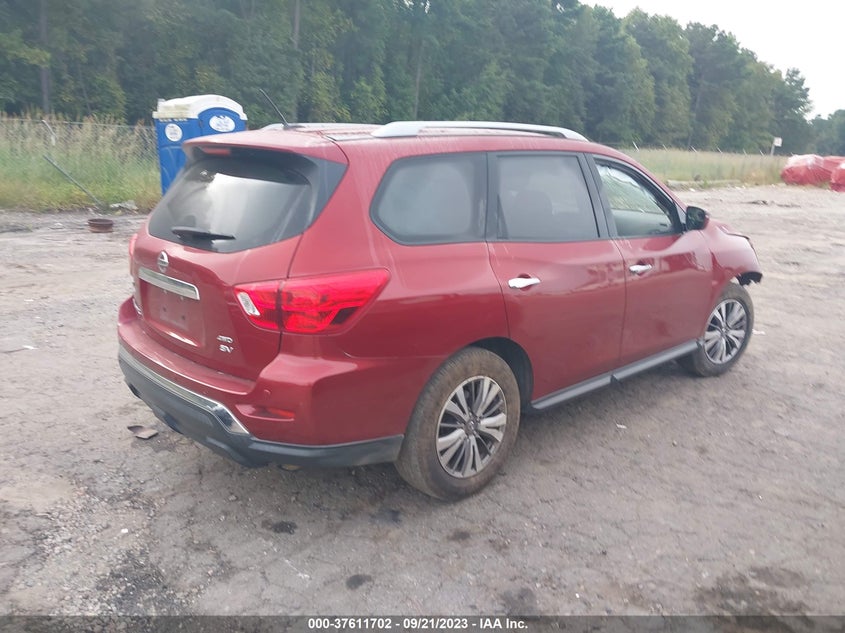 VIN 5N1DR2MM0JC639846 2018 NISSAN PATHFINDER SV