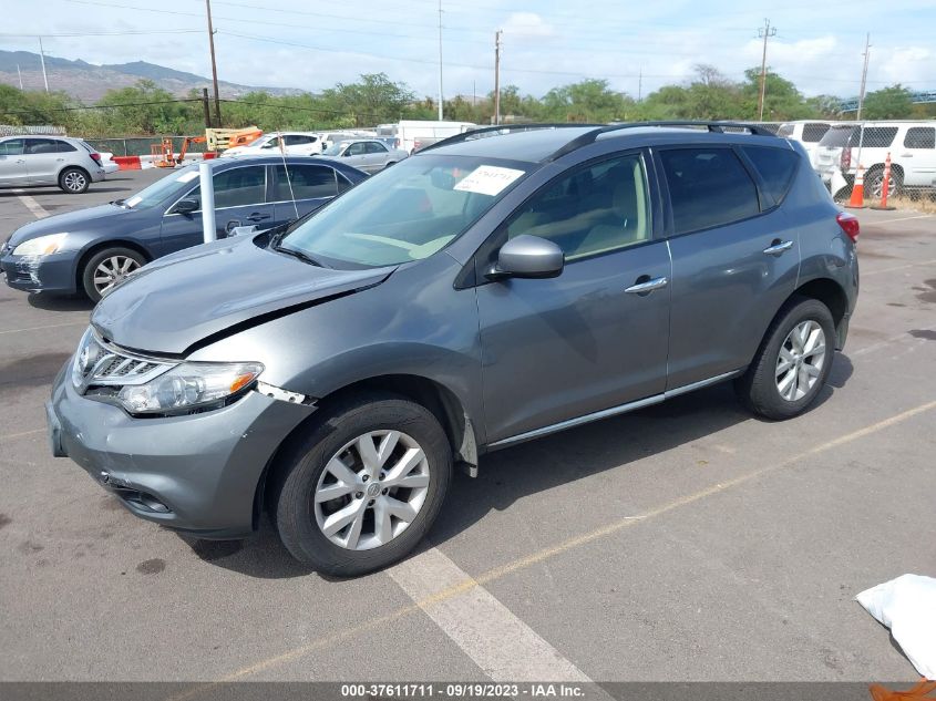 2013 NISSAN MURANO SV - JN8AZ1MW5DW314765