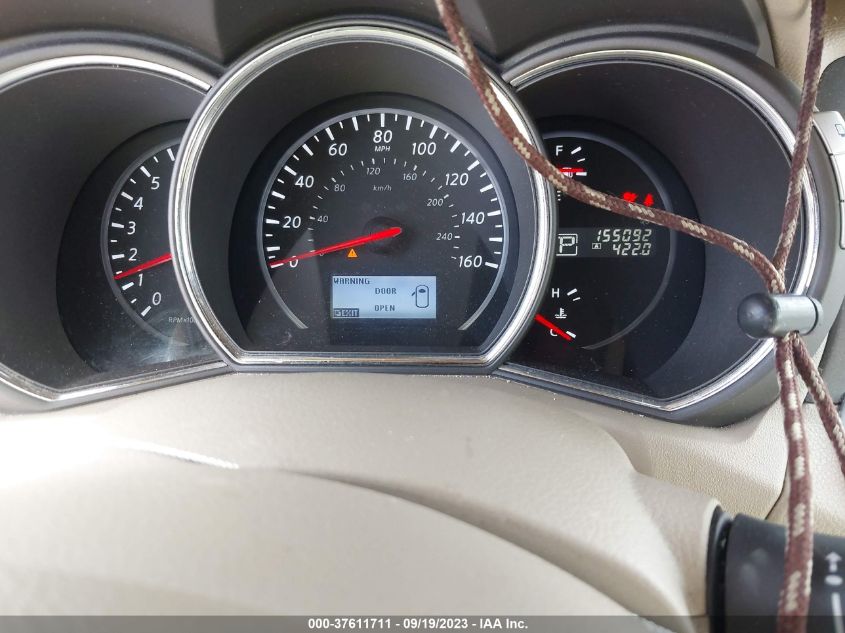 2013 NISSAN MURANO SV - JN8AZ1MW5DW314765