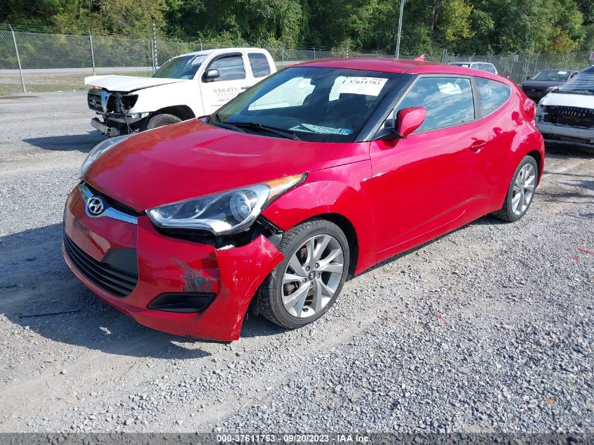 2016 HYUNDAI VELOSTER - KMHTC6AD7GU274626