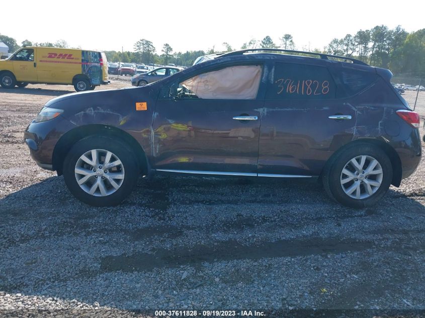 2013 NISSAN MURANO SL - JN8AZ1MW1DW323172