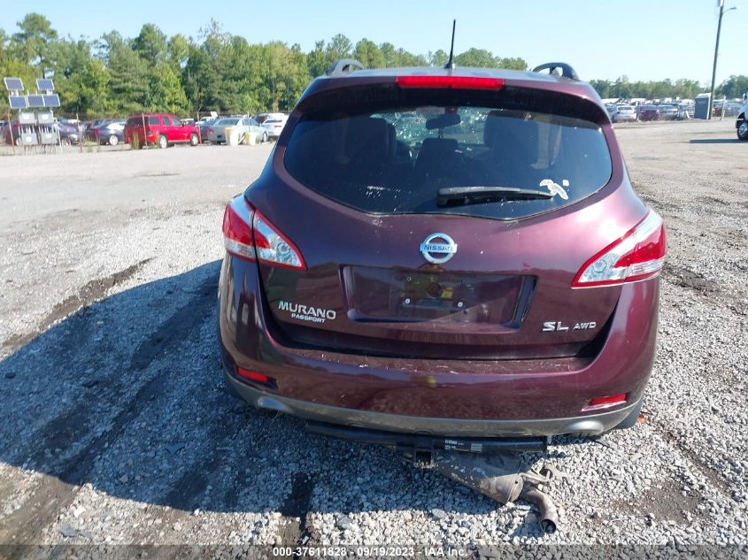 2013 NISSAN MURANO SL - JN8AZ1MW1DW323172