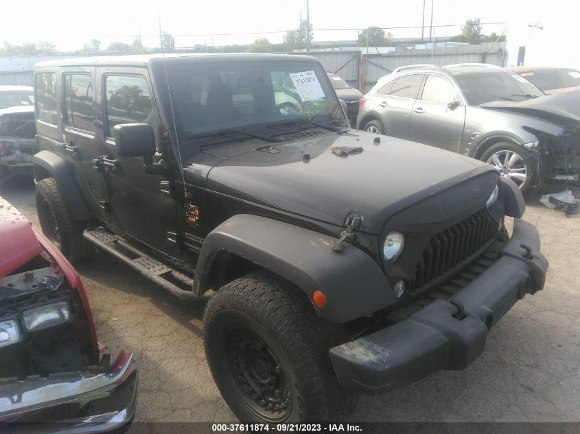 2015 JEEP WRANGLER UNLIMITED SPORT - 1C4BJWDG0FL754197