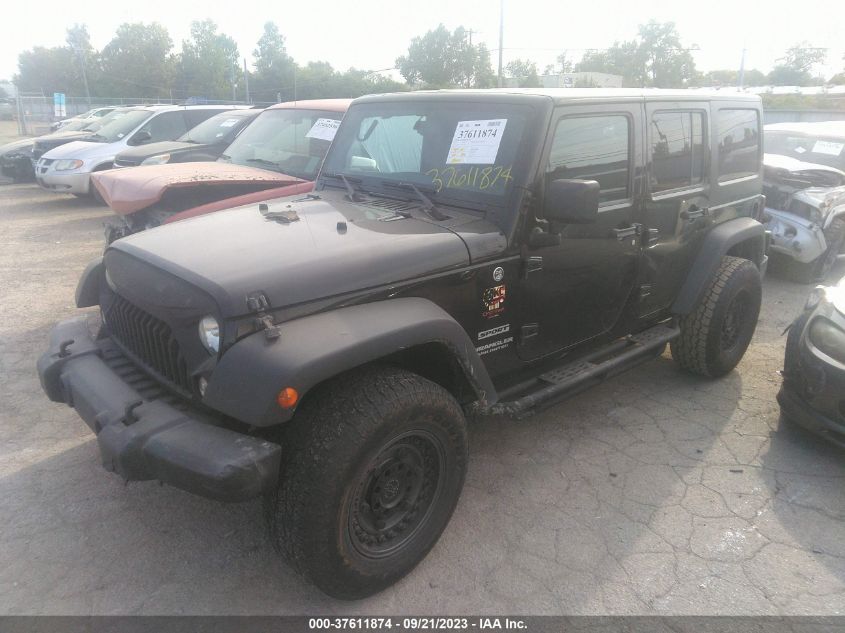 2015 JEEP WRANGLER UNLIMITED SPORT - 1C4BJWDG0FL754197