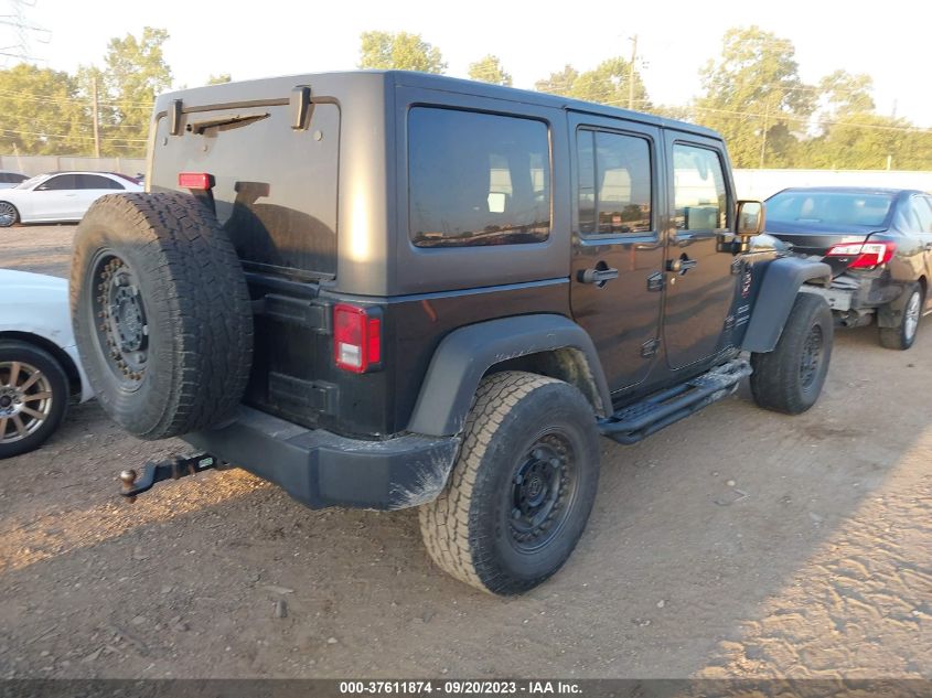 2015 JEEP WRANGLER UNLIMITED SPORT - 1C4BJWDG0FL754197