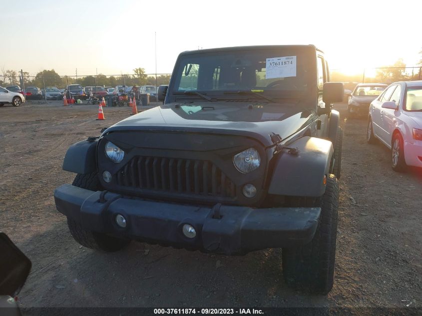2015 JEEP WRANGLER UNLIMITED SPORT - 1C4BJWDG0FL754197