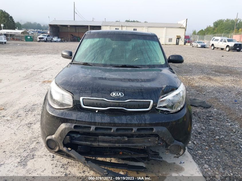 2016 KIA SOUL BASE - KNDJN2A28G7385519