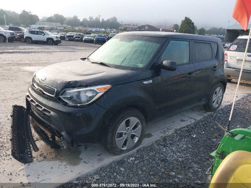 2016 KIA SOUL BASE - KNDJN2A28G7385519