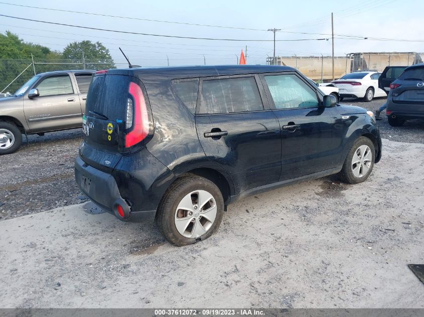2016 KIA SOUL BASE - KNDJN2A28G7385519