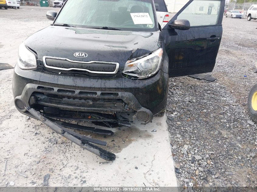 2016 KIA SOUL BASE - KNDJN2A28G7385519