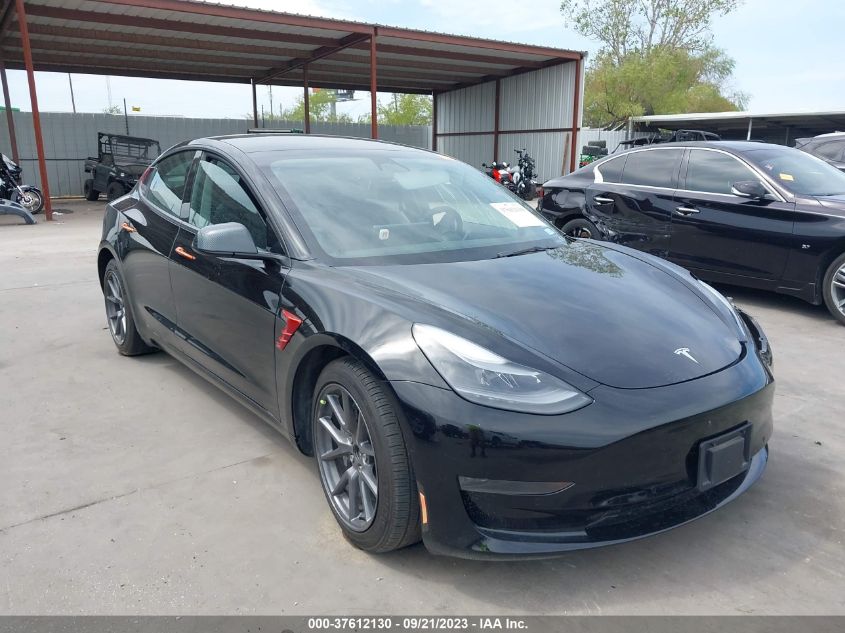 2022 TESLA MODEL 3 - 5YJ3E1EA7NF168135