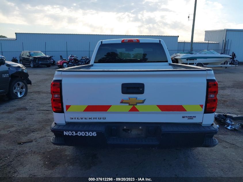 2014 CHEVROLET SILVERADO 1500 WORK TRUCK - 1GCRCPEC7EZ389457