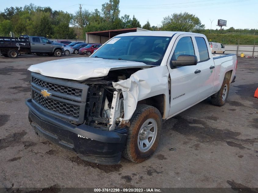 2014 CHEVROLET SILVERADO 1500 WORK TRUCK - 1GCRCPEC7EZ389457