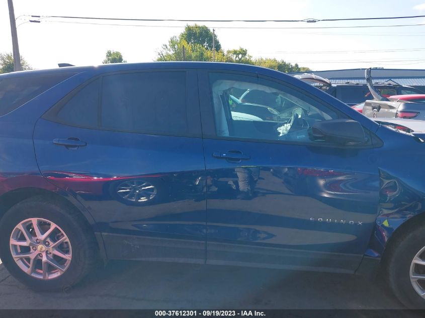 2022 CHEVROLET EQUINOX LS - 2GNAX5EV3N6143659