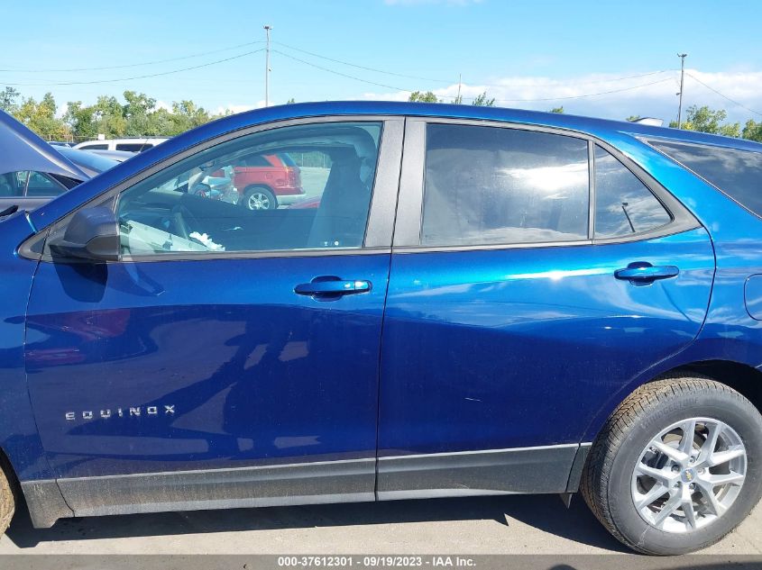 2022 CHEVROLET EQUINOX LS - 2GNAX5EV3N6143659