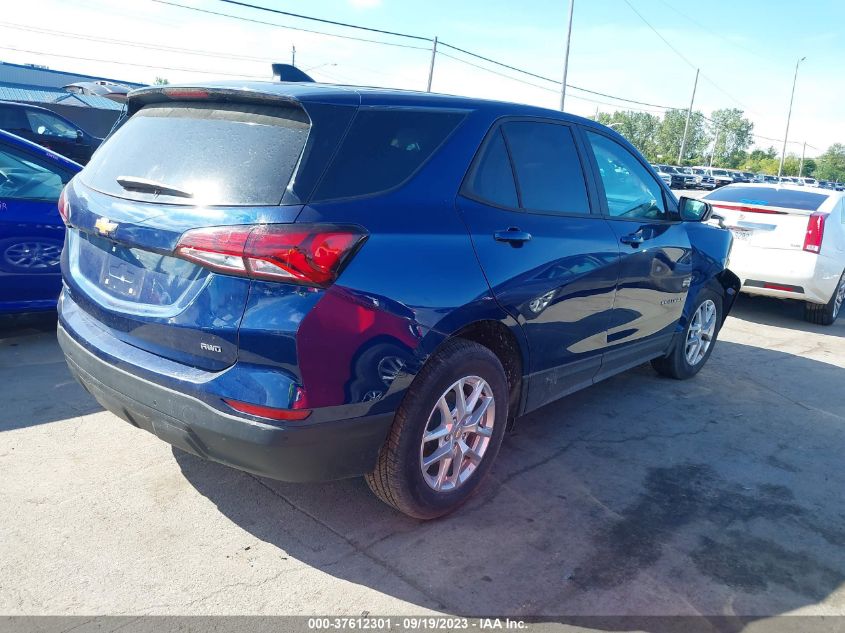 2022 CHEVROLET EQUINOX LS - 2GNAX5EV3N6143659