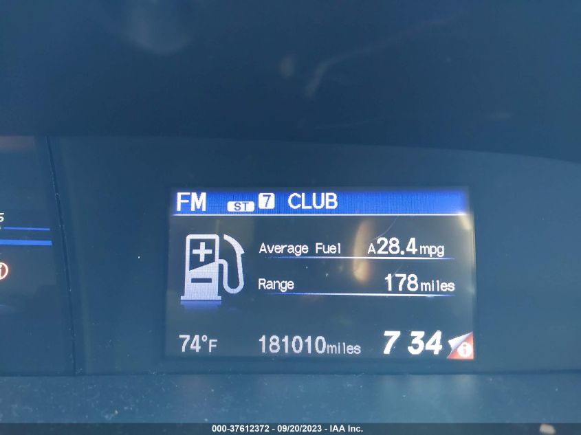2014 HONDA CIVIC COUPE EX - 2HGFG3B80EH524800