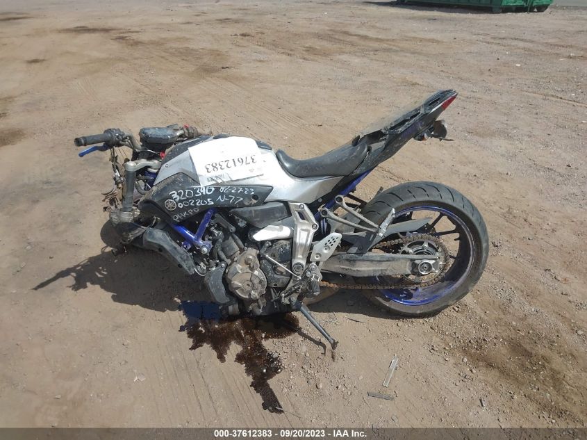 2016 YAMAHA FZ07 C JYARM06Y3GA002205