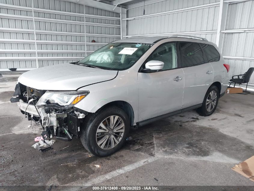 VIN 5N1DR2MN5KC595708 2019 NISSAN PATHFINDER SL