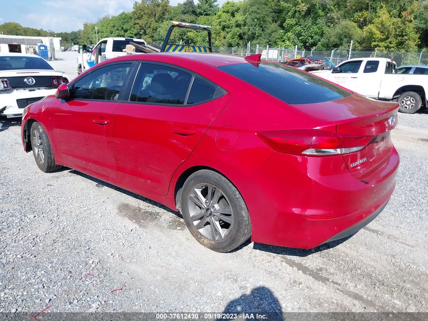 VIN 5NPD84LF7HH132544 2017 HYUNDAI ELANTRA SE